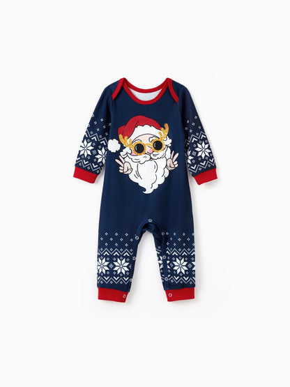 Matching Family Santa Graphic Pajama Set Baby