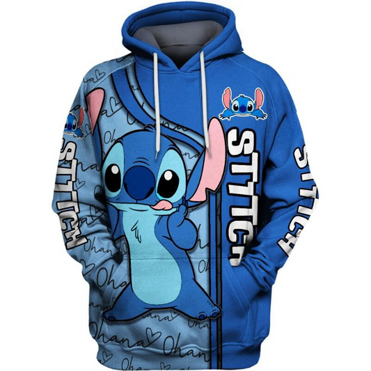 Stitch Hoodie And Leggings Set Hoodies