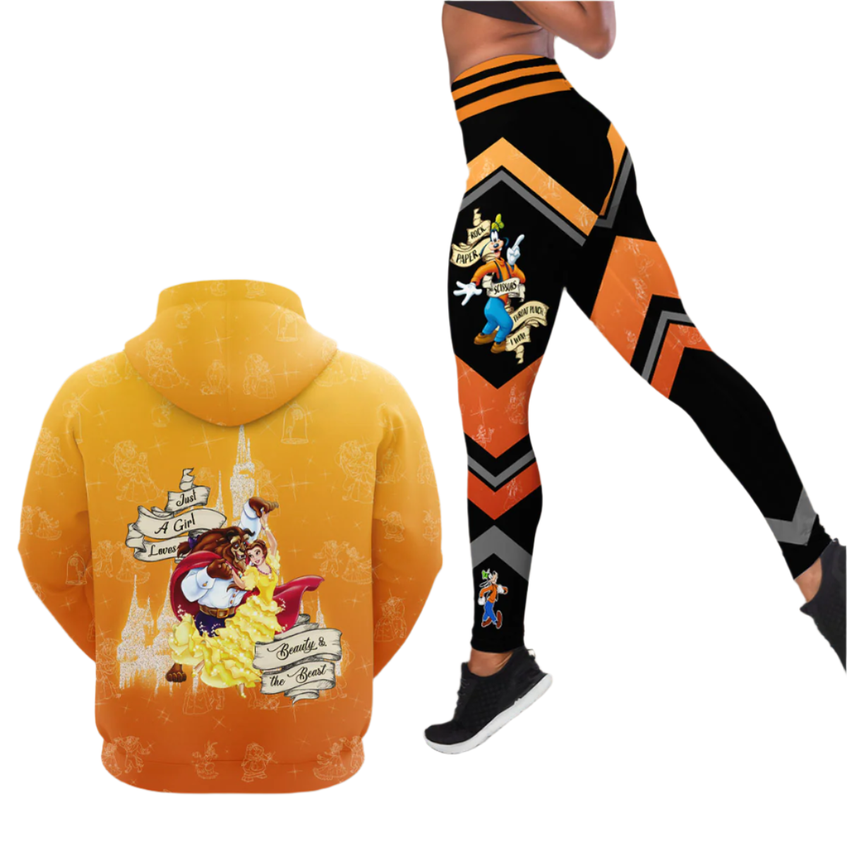 Custom Name Hoodie And Goofy Leggings Set Hoodies And Leggings