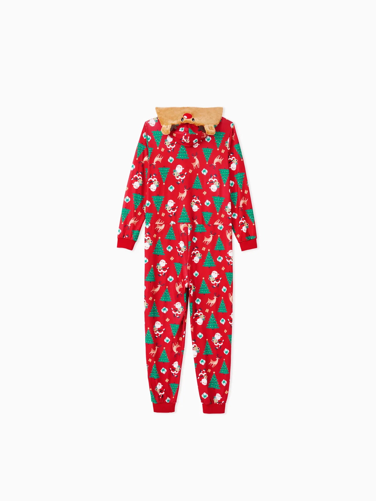 3D Reindeer Hooded Christmas Family Pajama Set