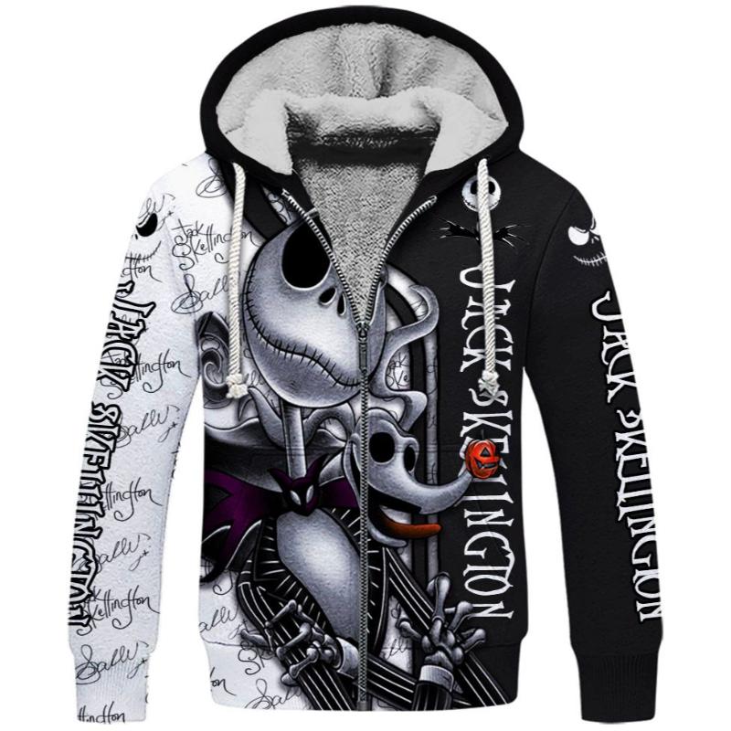 Nighttime Hoodie and Leggings Set Fleece Zipper Hoodies