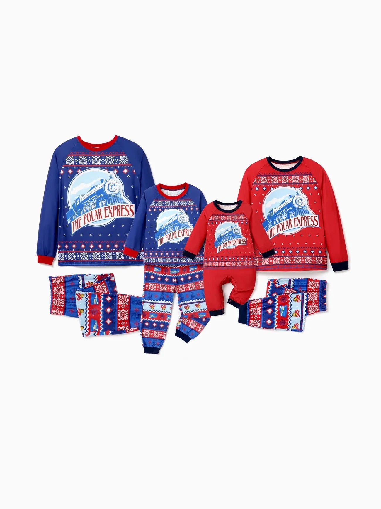 The Polar Express Christmas Family Matching Pajama Set