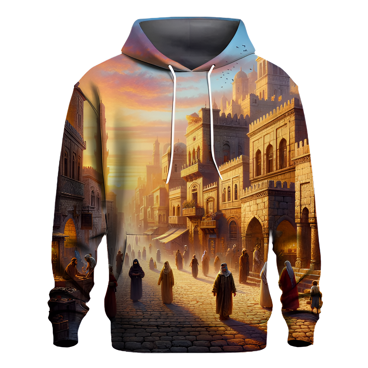 Ancient City Sunrise Hoodie