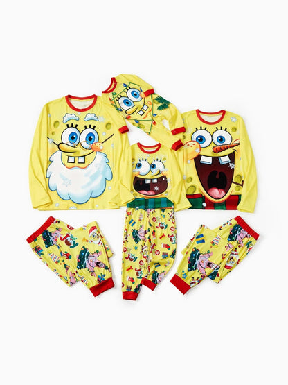 SpongeBob Family Matching Christmas Pajamas Set Baby 3M