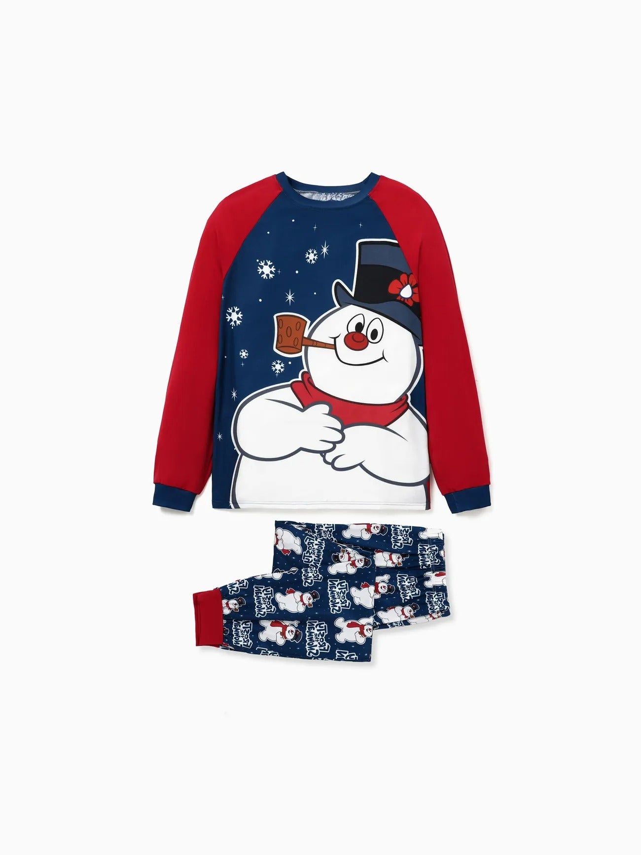 Frosty The Snowman Family Matching Pajamas Set Men