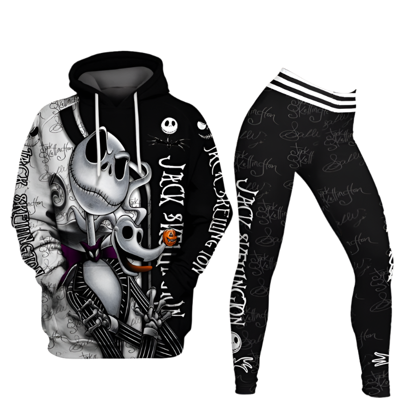 Nighttime Hoodie and Leggings Set Hoodies And Leggings