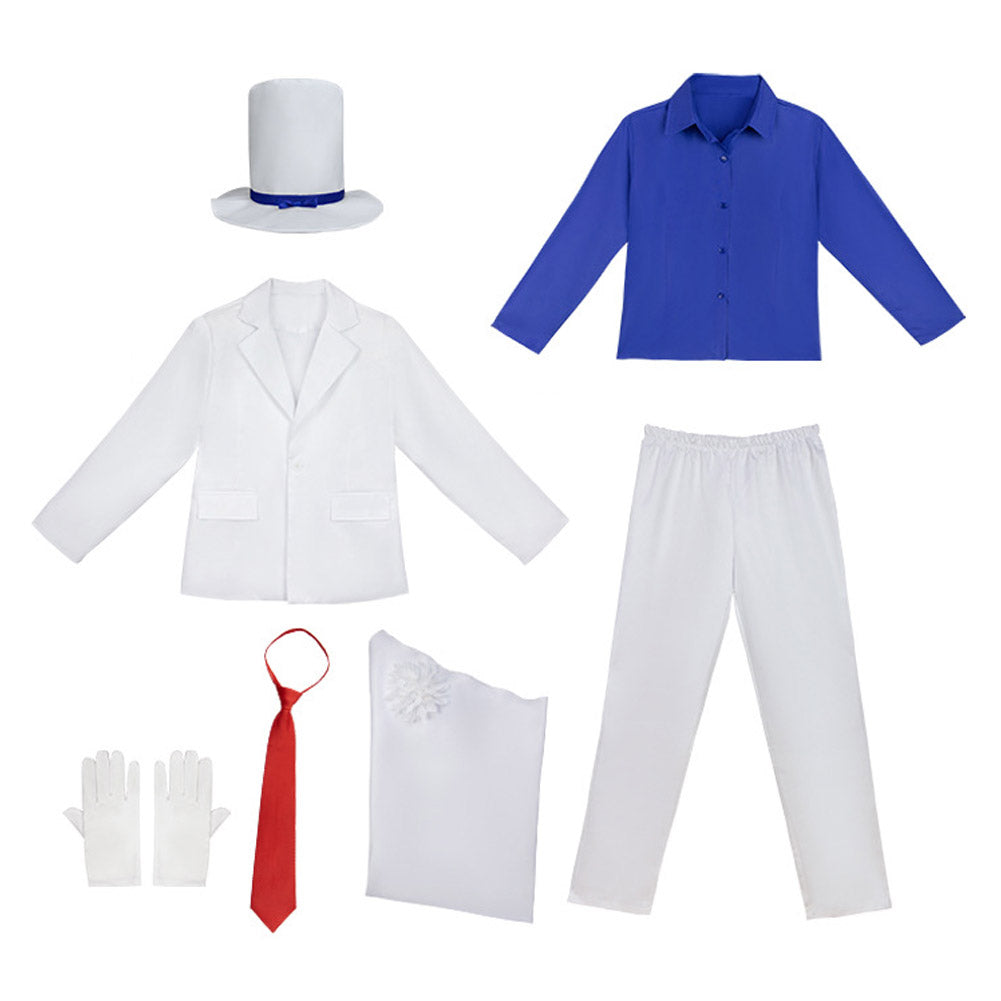 Detective Conan Kiddo Kid The Phantom Thief Costume