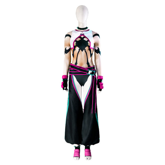 Street Fighter Han Juri Costume XXXL