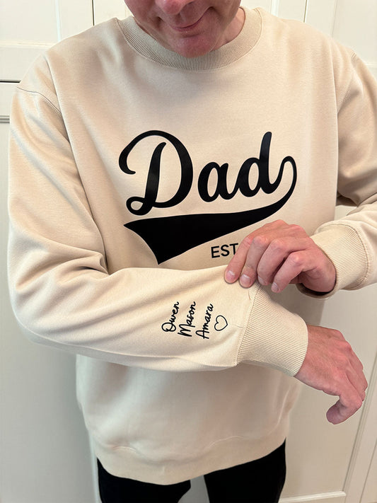 Personalized Sweatshirts T Shirts And Hoodies with Kids Names Embroidery Hoodies