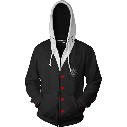 3D Zip Up Sweatshirt