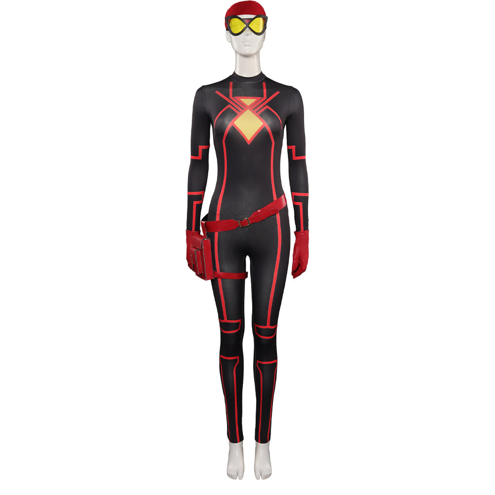 Spider Verse Jessica Drew Cosplay Costume