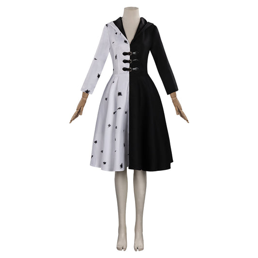 Cruella De Vil Costume Dress XXXL