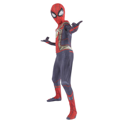 Kids Spiderman Integrated Jumpsuit Cosplay Costume