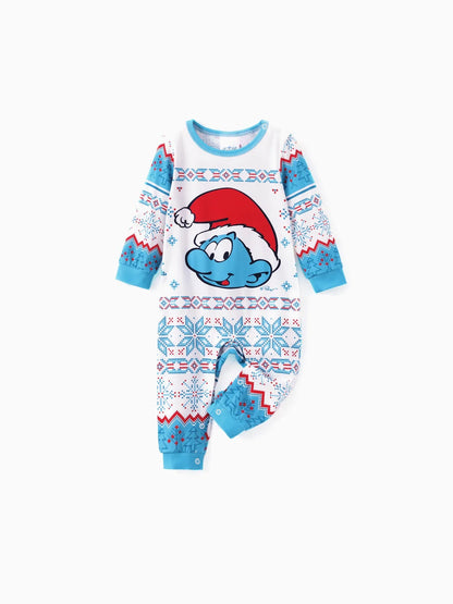 Santa Claus Printed Family Matching Pajama Set Baby