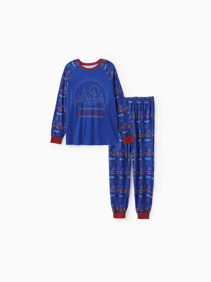 Harry Potter Theme Family Matching Christmas Pajama Set Men