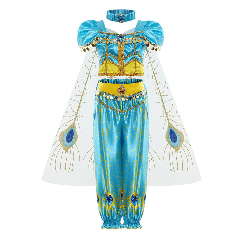 Aladdin Jasmine Halloween Carnival Suit