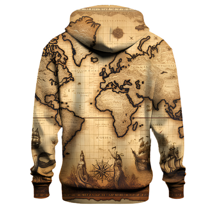 Ancient Map Explorer Hoodie