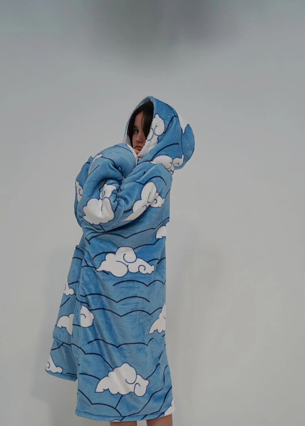 Anime Cozy Blanket Hoodies