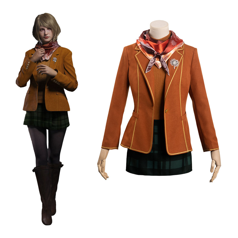 Ashley Graham Resident Evil 4 Remake Cosplay Costume