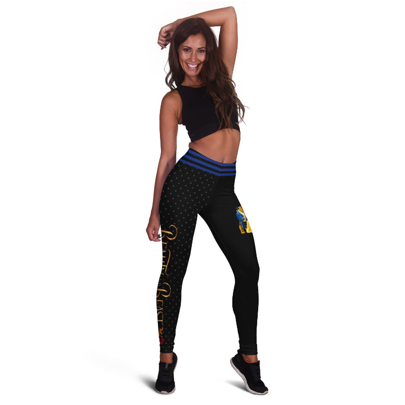 Beauty And The Beast Character Activewear Set Leggings