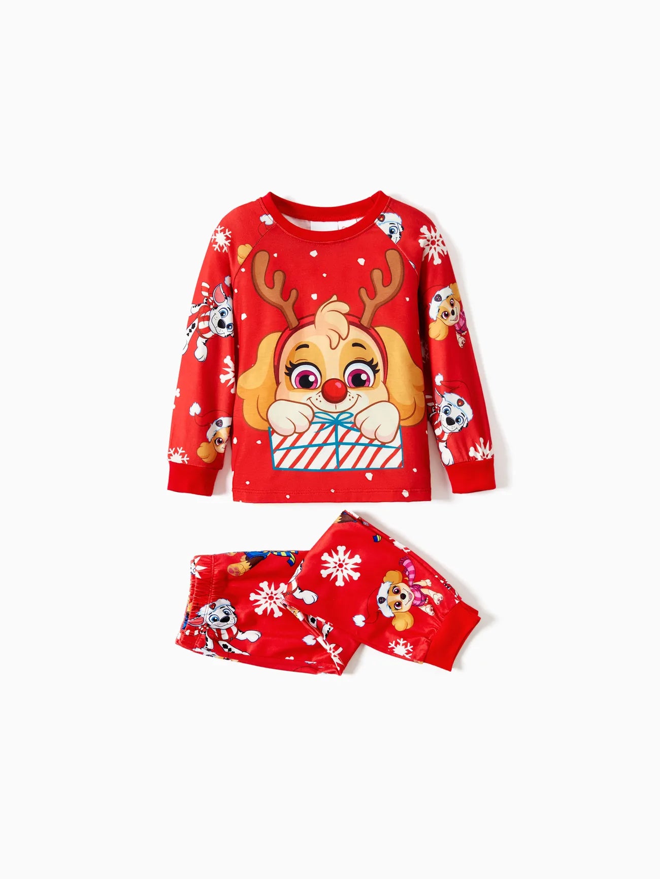 Cartoon Character Family Matching Pajama Set Girl