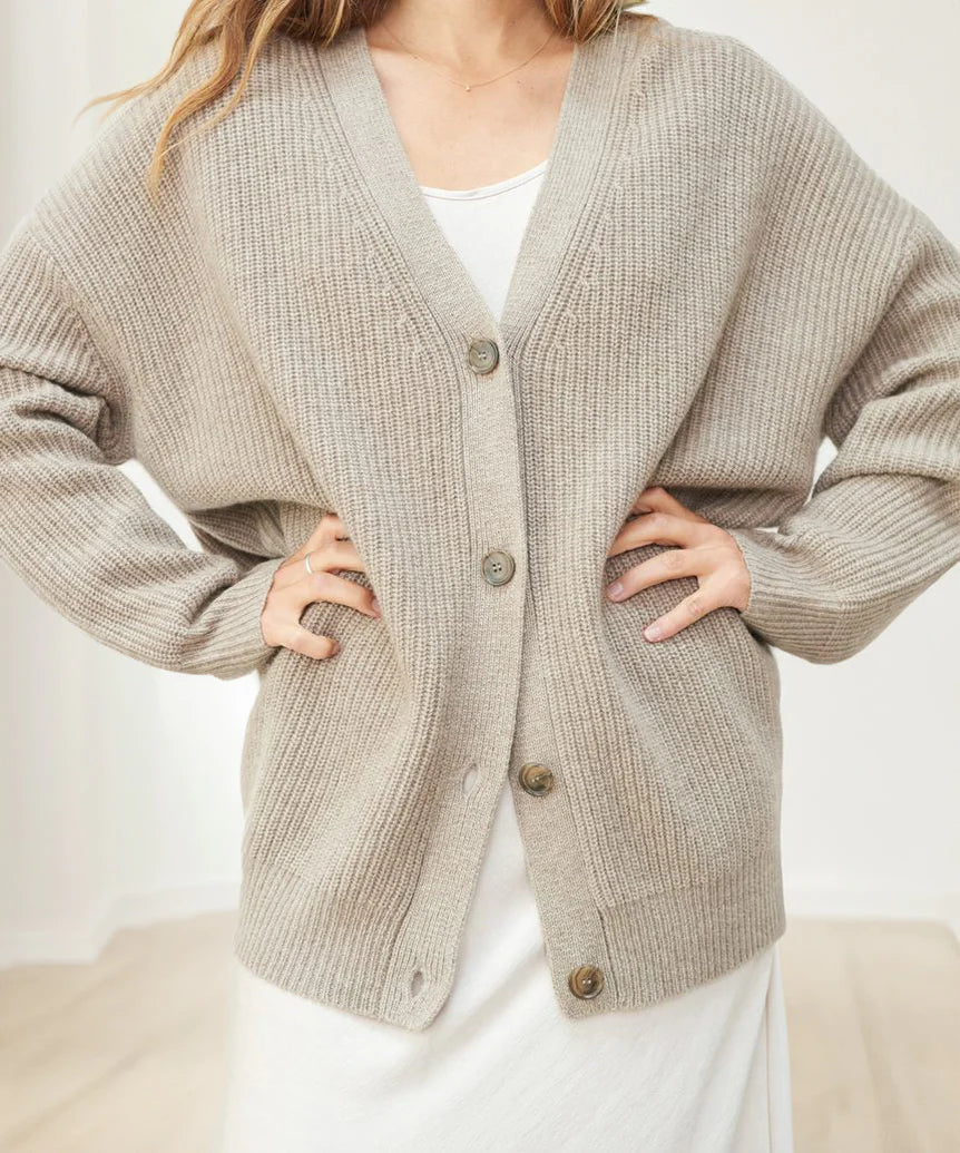 Cashmere Cocoon Cardigan