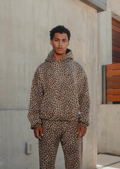 Cheetah Pattern Hoodie XL