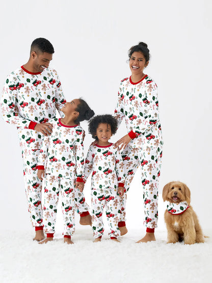 Christmas Tree Patterned Family Matching Set