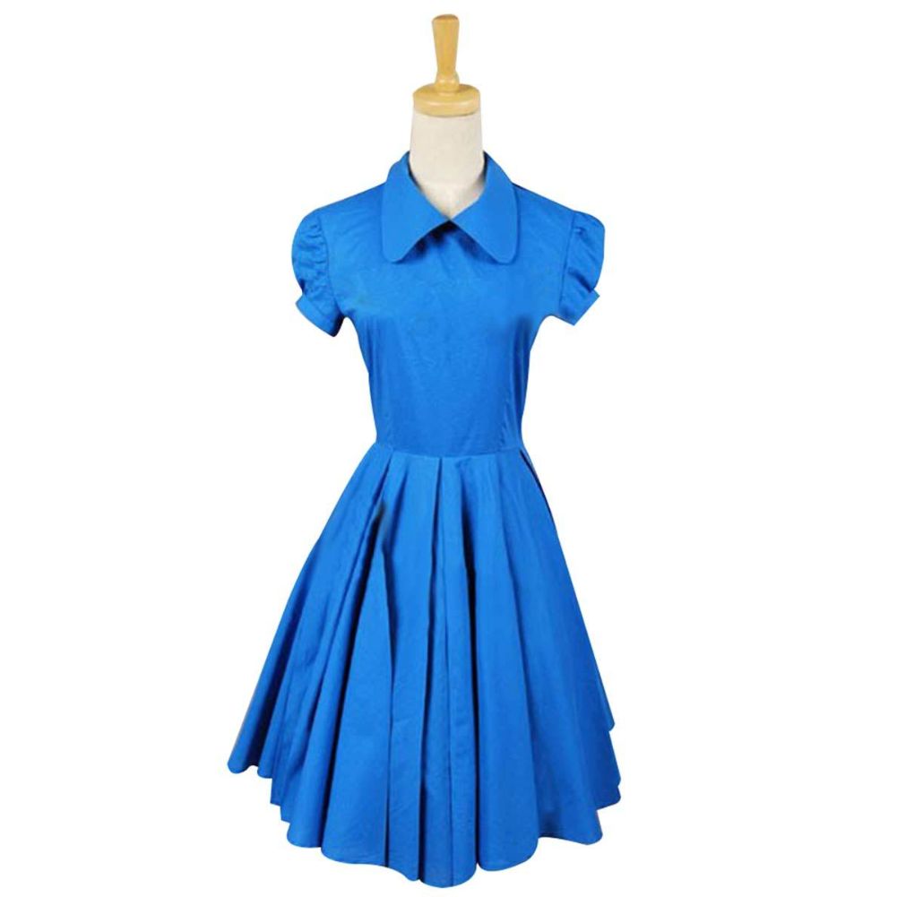 Classic Alice Dress Costume Inspired By Wonderland Movie