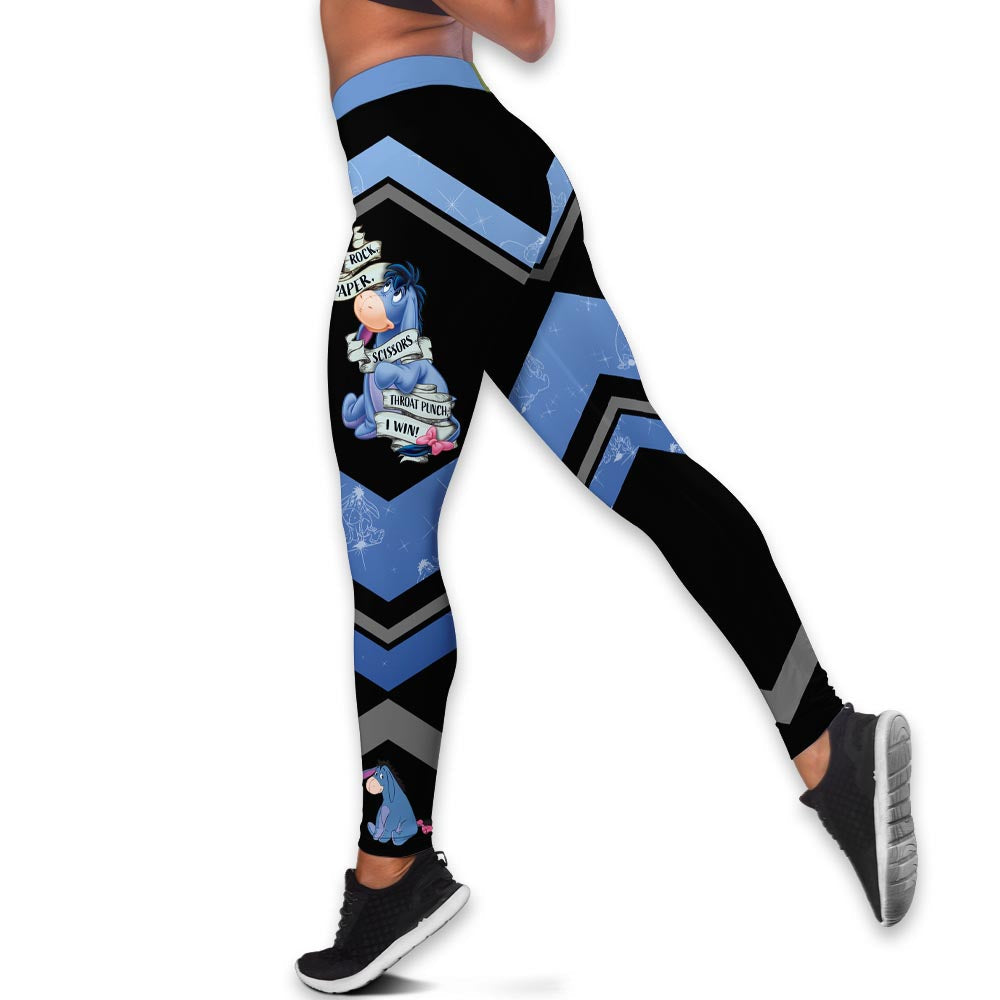 Custom Cartoon Themed Hoodie And Leggings Set Leggings