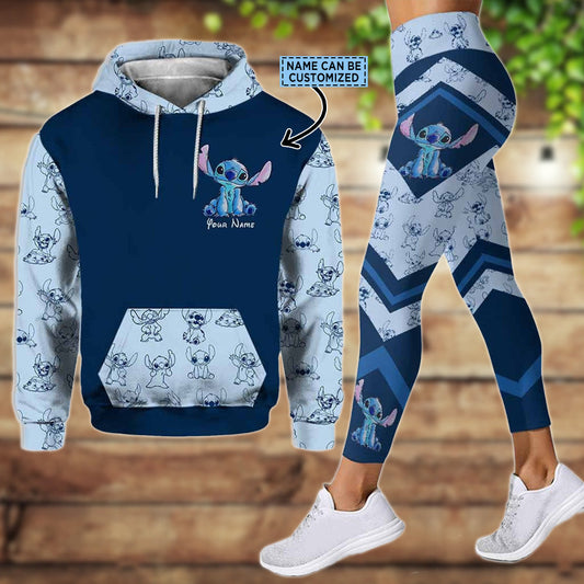 Custom Stitch Pattern Hoodie And Leggings Set Hoodie And Leggings Set