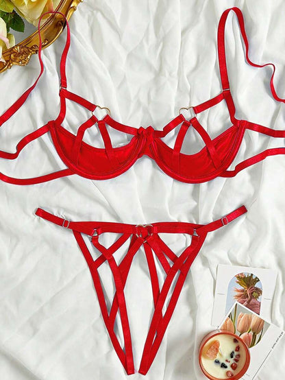 Two Pieces Underwire Lingerie Set