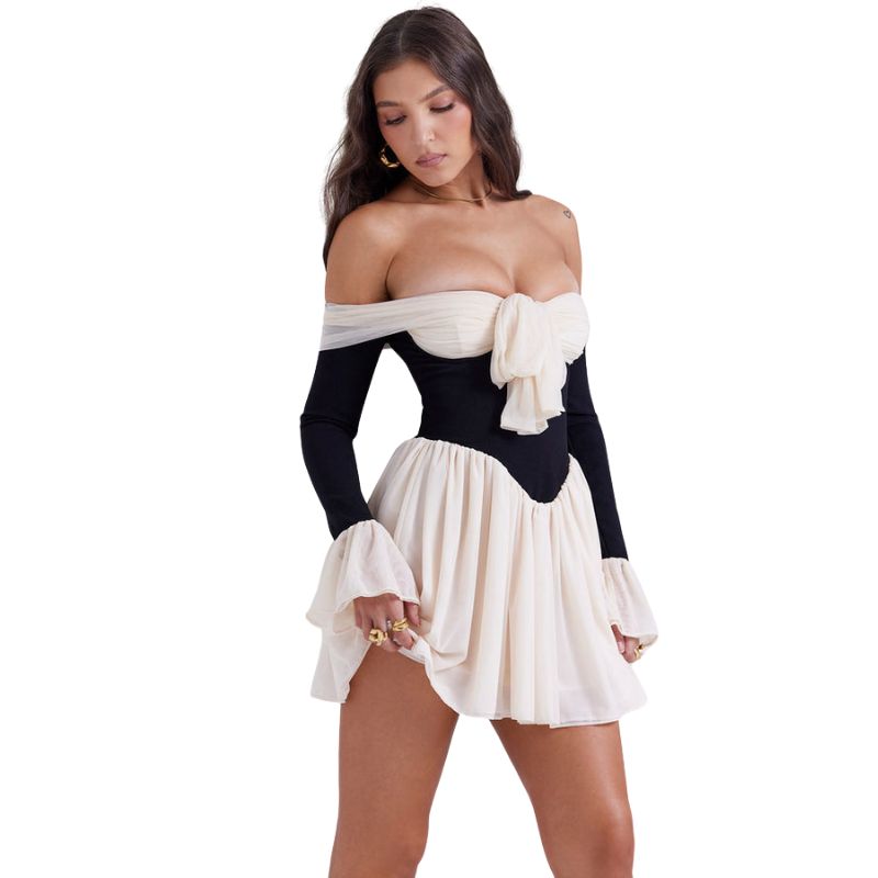 Enchanted Elegance Corseted Mini Dress