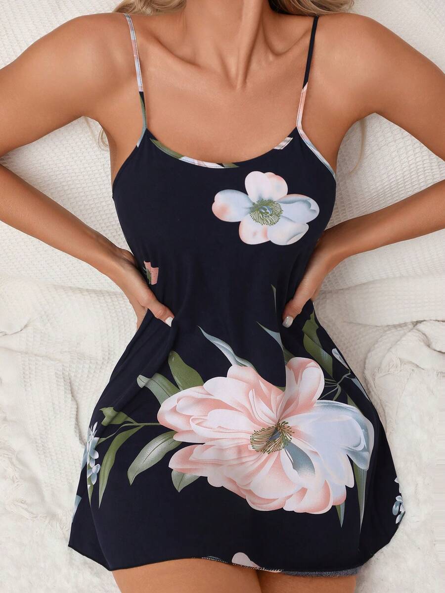 Floral Print Cami Nightdress