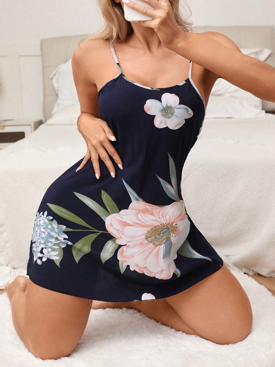 Floral Print Cami Nightdress