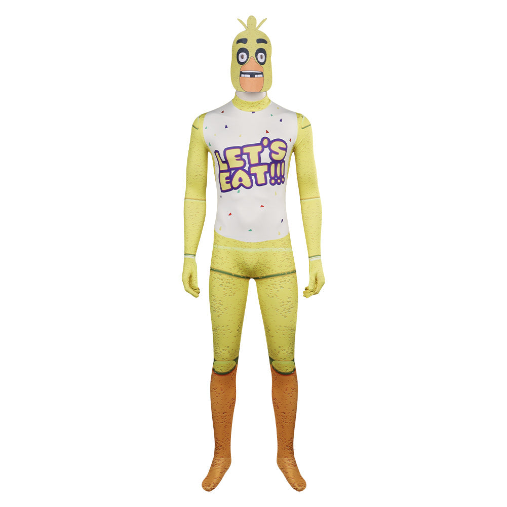 Freddys Chica Cosplay Costume 3XL