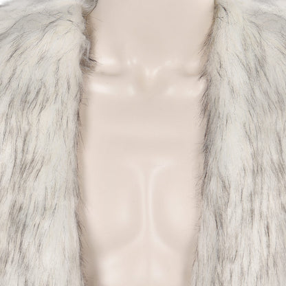 Fur Coat Halloween Carnival Suit