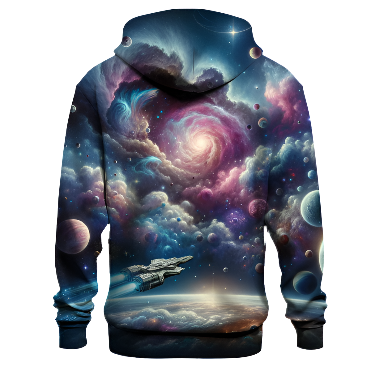 Galactic Space Adventure Hoodie