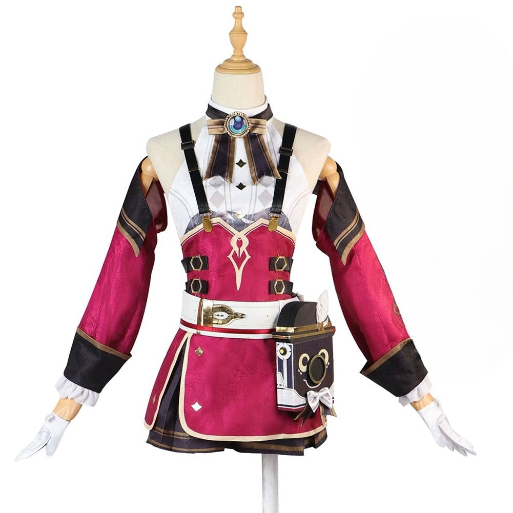 Genshin Impact Charlotte Cosplay Costume