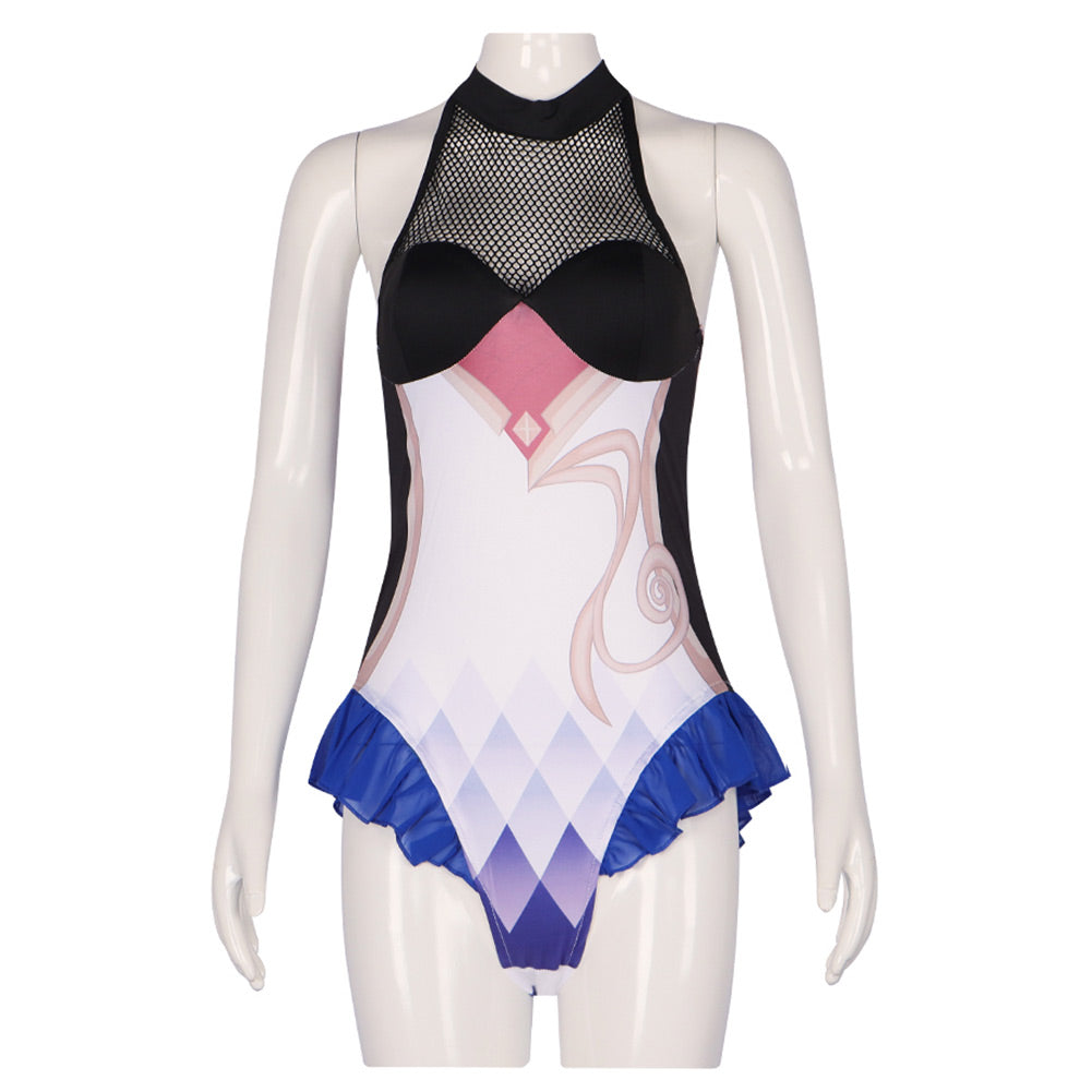 Genshin Impact Ganyu Cosplay Swimsuit 3XL