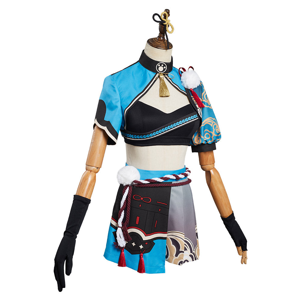 Genshin Impact Hina Goro Cosplay Costume