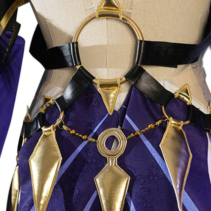 Genshin Impact Mirror Maiden Cosplay Costume