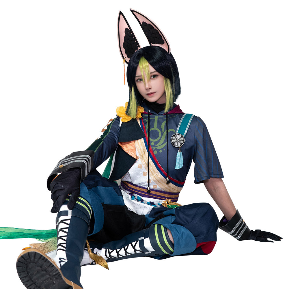 Genshin Impact Tighnaria Cosplay Costume