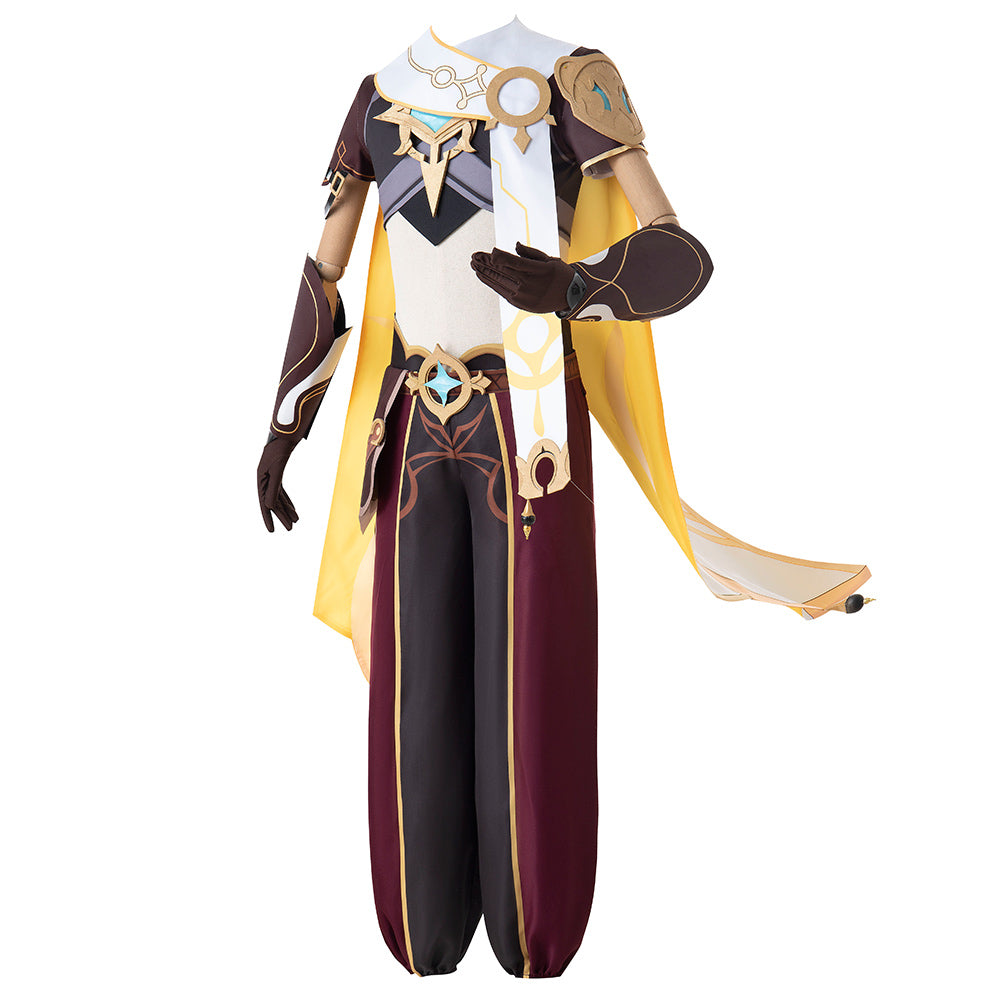 Genshin Impact Traveler Aether Cosplay Costume