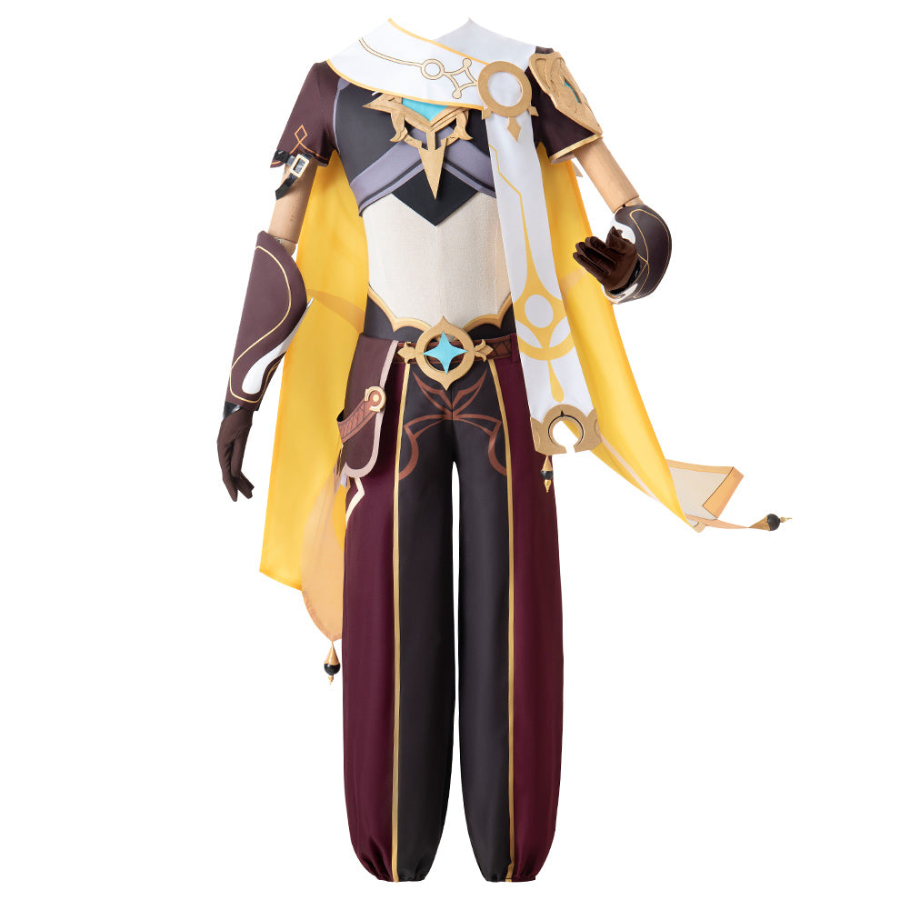 Genshin Impact Traveler Aether Cosplay Costume