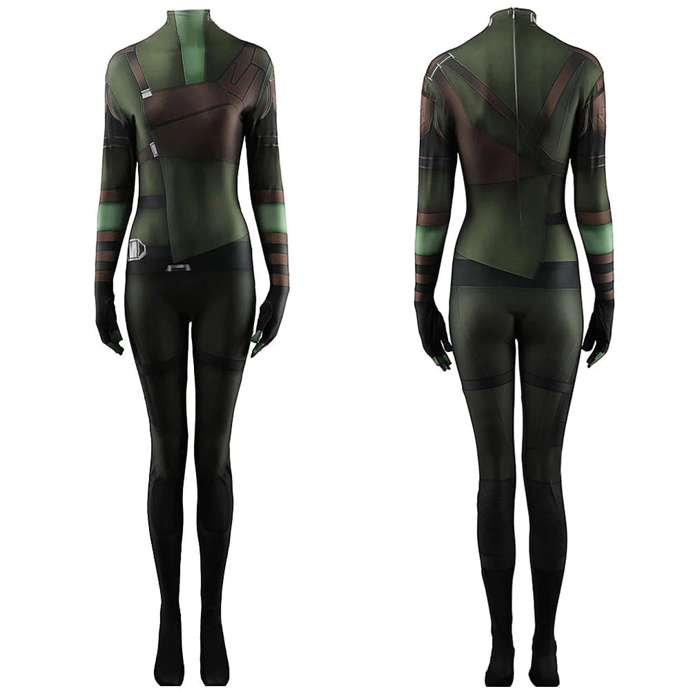 Guardians Of The Galaxy Gamora Cosplay Costume XXL