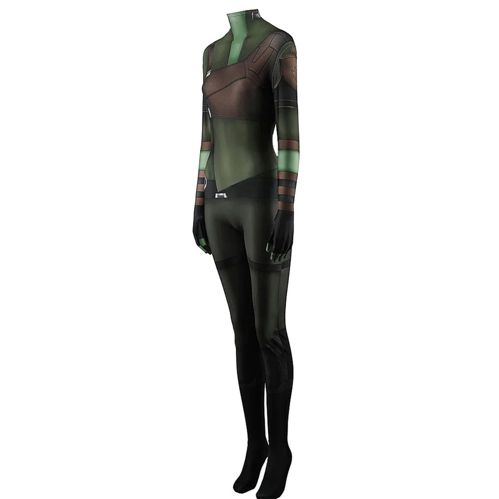 Guardians Of The Galaxy Gamora Cosplay Costume