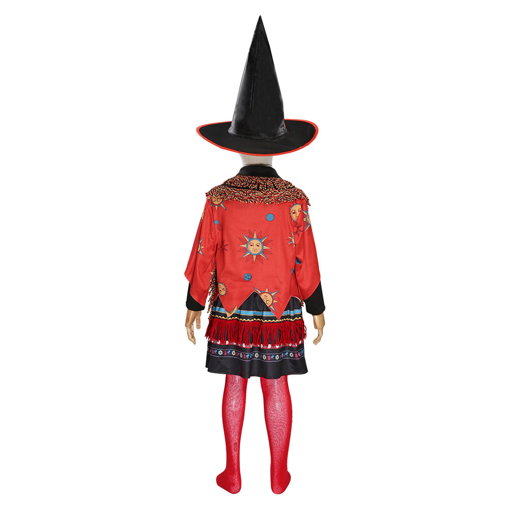 Halloween Themed Skirt With Hat Costume