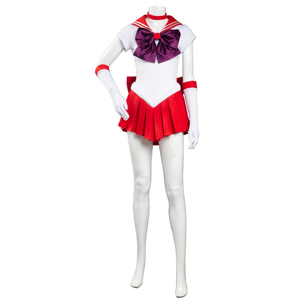 Hino Rei Cosplay Costume Uniform XL