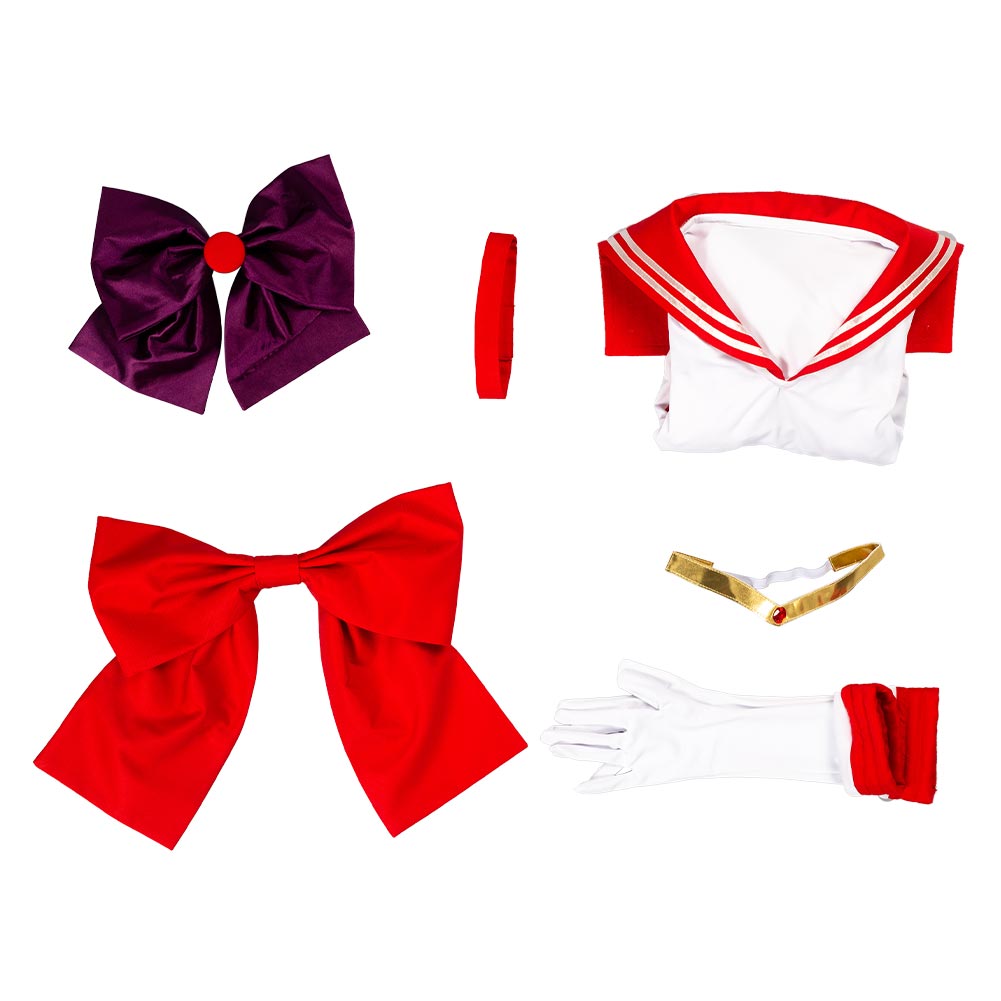 Hino Rei Cosplay Costume Uniform